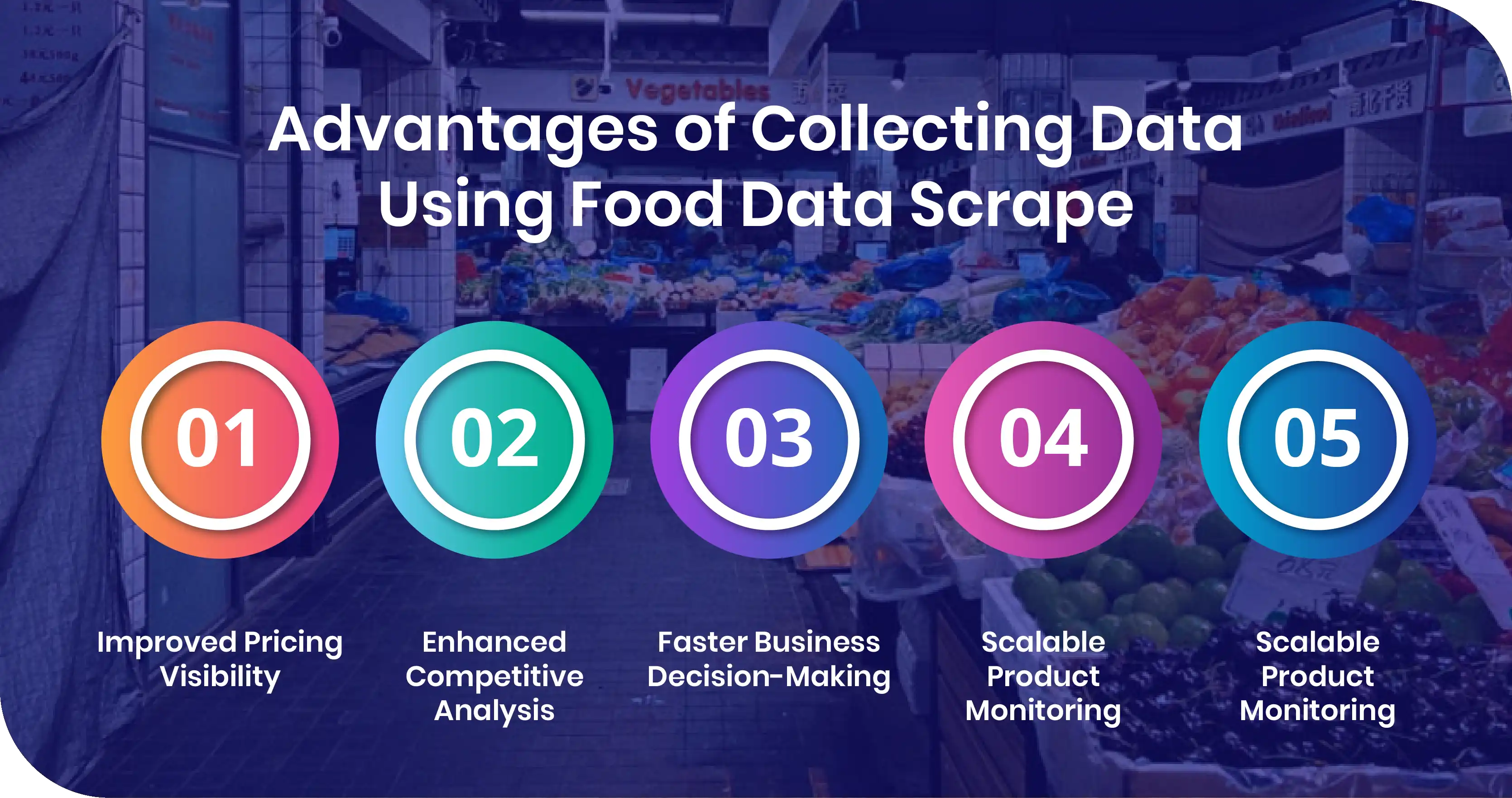 Advantages of Collecting Data Using Food Data Scrape